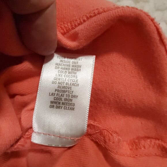 Dressbarn Womens Size 1X - 3/4 Sleeve Button Up Peach/Salmon Blouse/Shirt/Top - Picture 5 of 16